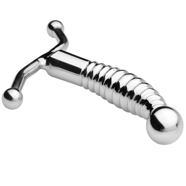 Stimolatore G a coste in acciaio inossidabile – Sensazioni intense e ipoallergeniche